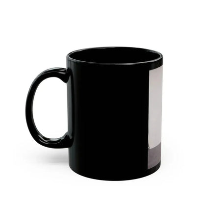 Barbara Nichols #347 (Vintage Female Icon) Black Coffee Mug - Go Mug Yourself