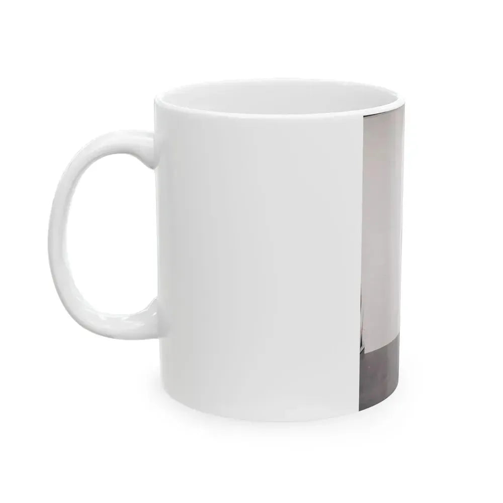 Barbara Nichols #347 (Vintage Female Icon) White Coffee Mug - Go Mug Yourself