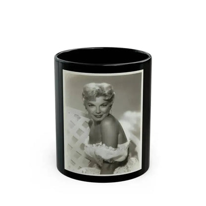 Barbara Nichols #35 (Vintage Female Icon) Black Coffee Mug 11oz - Go Mug Yourself