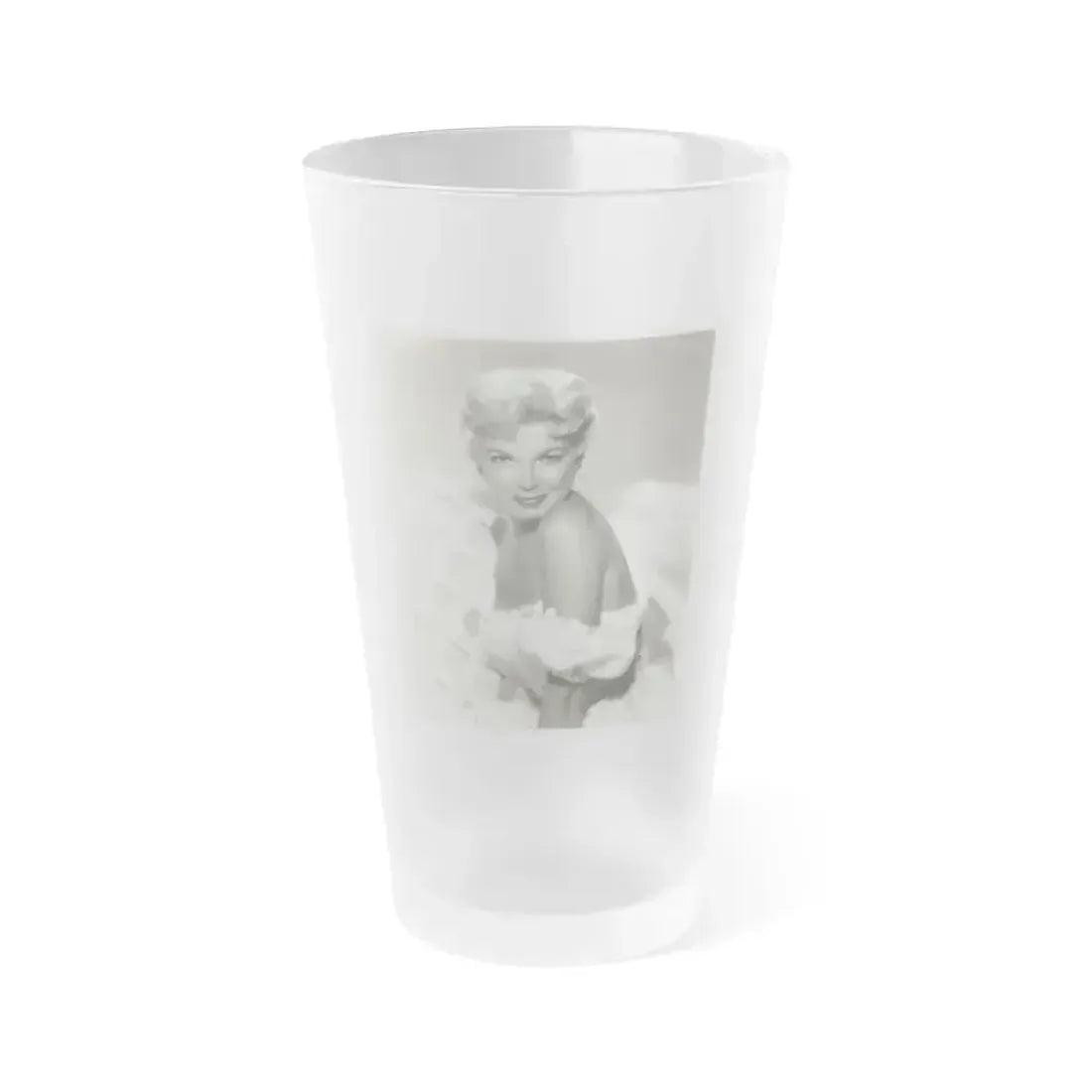 Barbara Nichols #35 (Vintage Female Icon) Frosted Pint Glass 16oz 16oz Frosted - Go Mug Yourself
