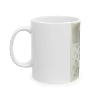 Barbara Nichols #35 (Vintage Female Icon) White Coffee Mug - Go Mug Yourself