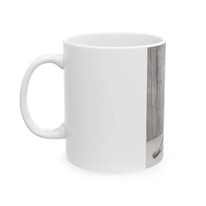 Barbara Nichols #350 (Vintage Female Icon) White Coffee Mug - Go Mug Yourself