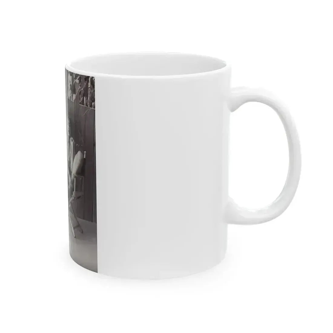 Barbara Nichols #350 (Vintage Female Icon) White Coffee Mug - Go Mug Yourself