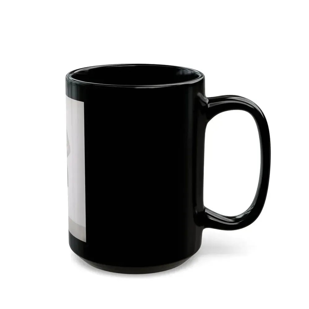 Barbara Nichols #351 (Vintage Female Icon) Black Coffee Mug - Go Mug Yourself