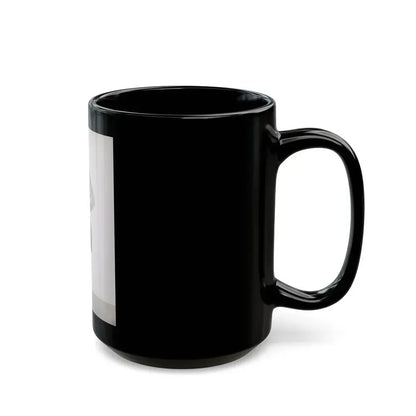 Barbara Nichols #351 (Vintage Female Icon) Black Coffee Mug - Go Mug Yourself