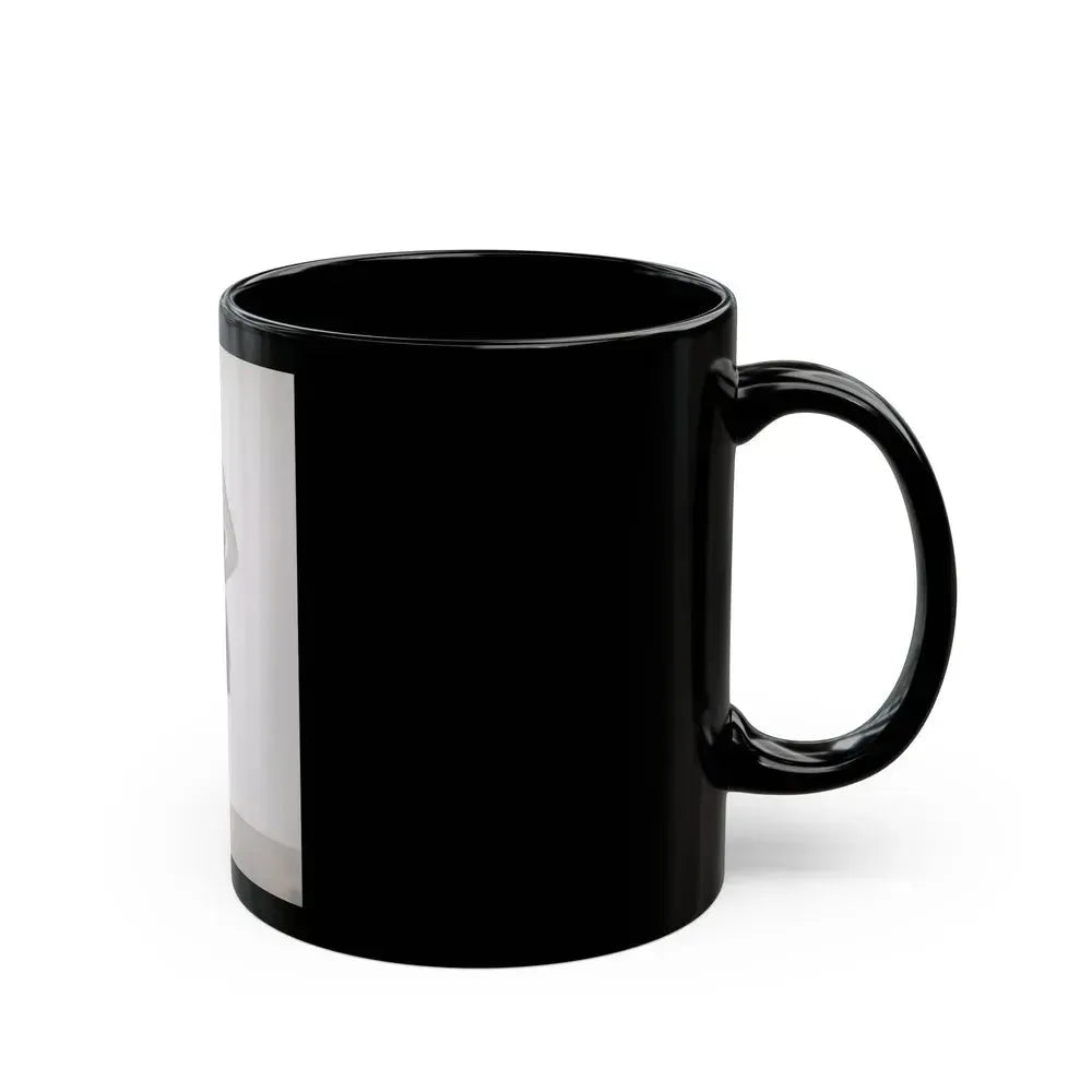 Barbara Nichols #351 (Vintage Female Icon) Black Coffee Mug - Go Mug Yourself