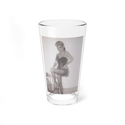 Barbara Nichols #351 (Vintage Female Icon) Pint Glass 16oz-16oz-Go Mug Yourself