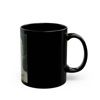 Barbara Nichols #353 (Vintage Female Icon) Black Coffee Mug - Go Mug Yourself