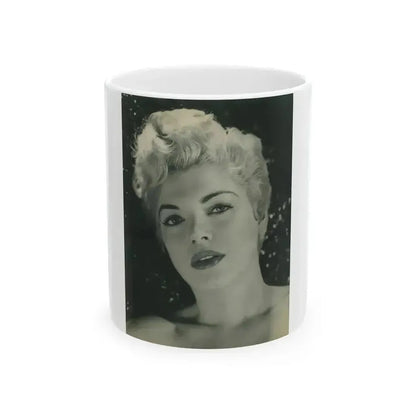 Barbara Nichols #353 (Vintage Female Icon) White Coffee Mug 11oz - Go Mug Yourself