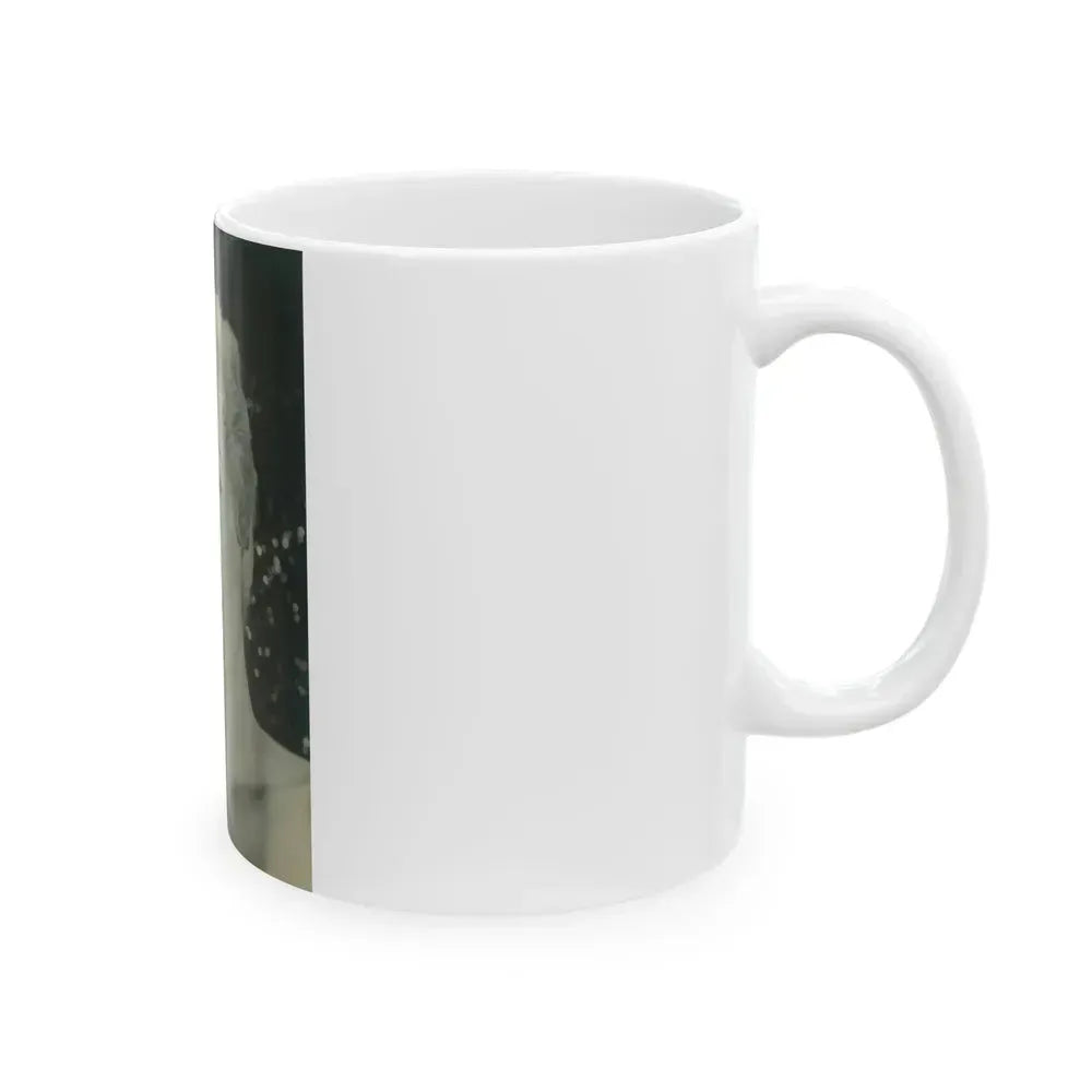 Barbara Nichols #353 (Vintage Female Icon) White Coffee Mug - Go Mug Yourself
