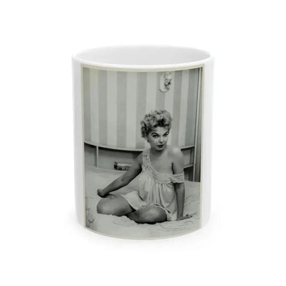 Barbara Nichols #354 (Vintage Female Icon) White Coffee Mug 11oz - Go Mug Yourself