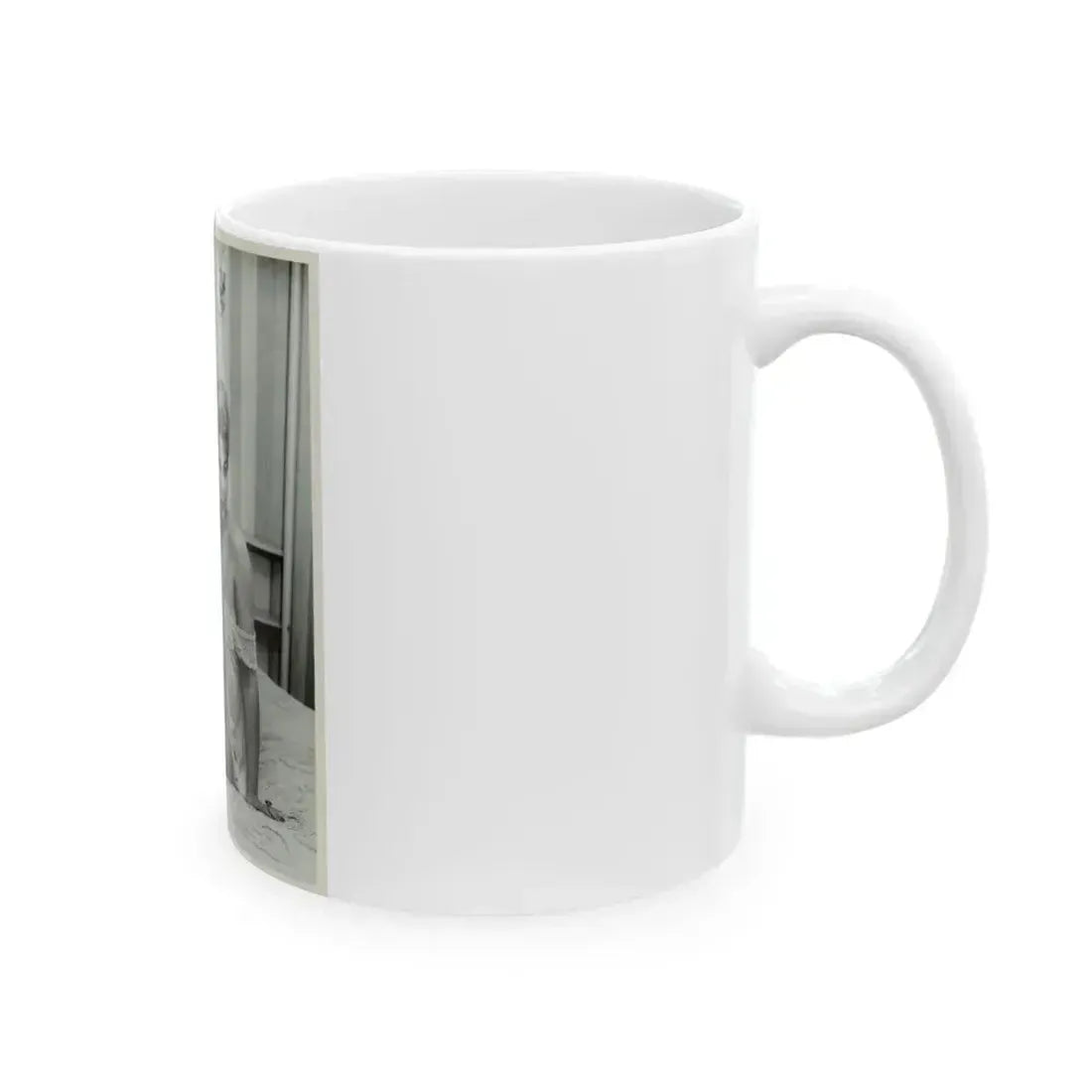 Barbara Nichols #354 (Vintage Female Icon) White Coffee Mug - Go Mug Yourself