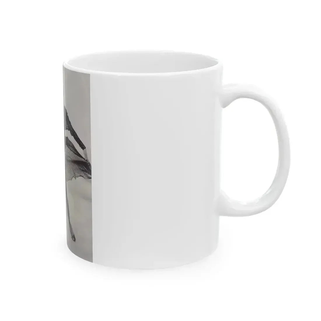 Barbara Nichols #355 (Vintage Female Icon) White Coffee Mug - Go Mug Yourself