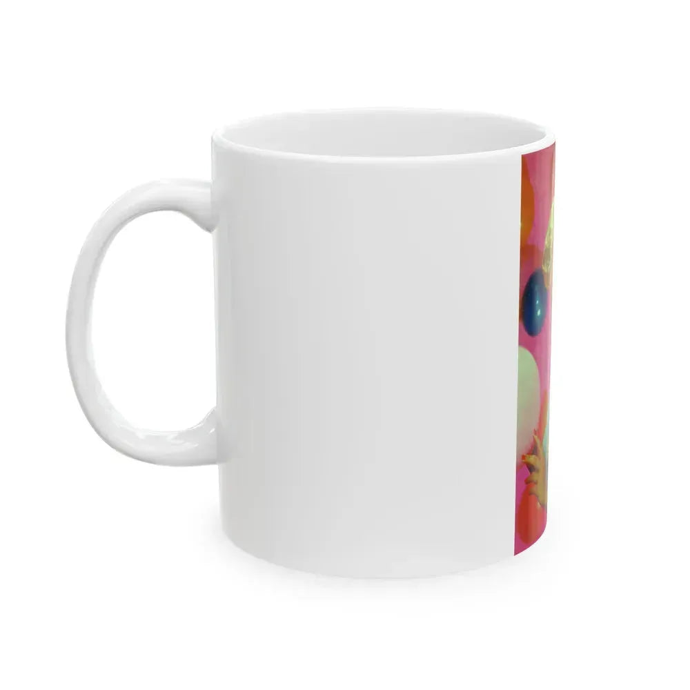 Barbara Nichols #356 (Vintage Female Icon) White Coffee Mug - Go Mug Yourself