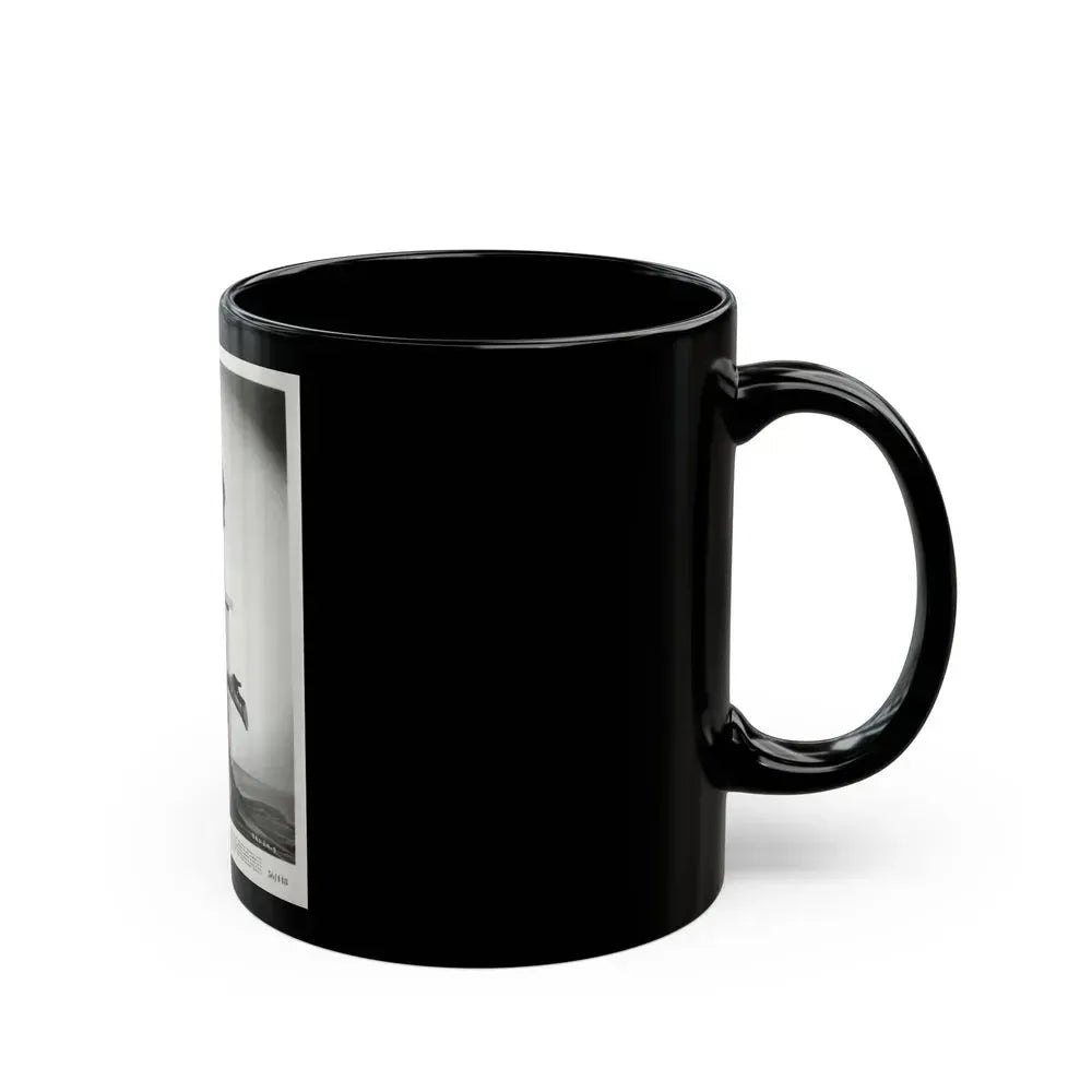 Barbara Nichols #362 (Vintage Female Icon) Black Coffee Mug - Go Mug Yourself