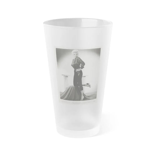 Barbara Nichols #362 (Vintage Female Icon) Frosted Pint Glass 16oz-16oz-Frosted-Go Mug Yourself