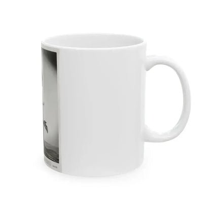 Barbara Nichols #362 (Vintage Female Icon) White Coffee Mug - Go Mug Yourself