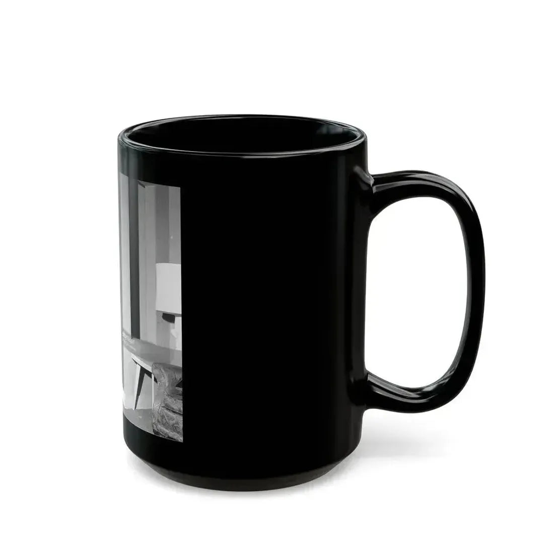 Barbara Nichols #364 (Vintage Female Icon) Black Coffee Mug - Go Mug Yourself