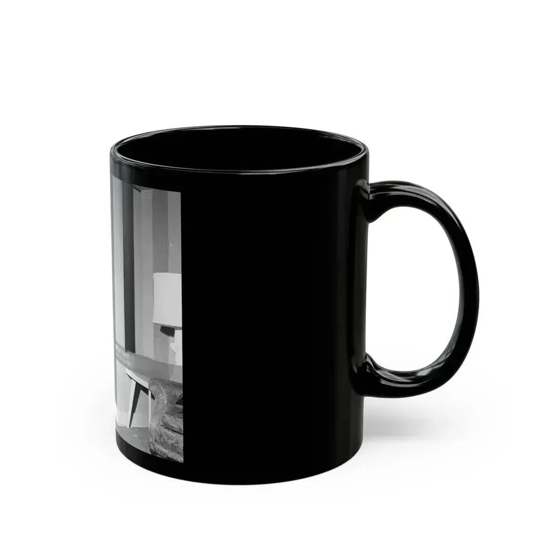 Barbara Nichols #364 (Vintage Female Icon) Black Coffee Mug - Go Mug Yourself