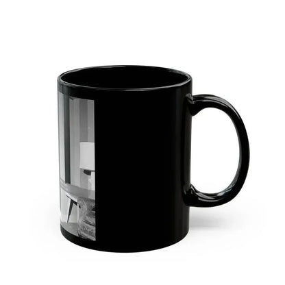 Barbara Nichols #364 (Vintage Female Icon) Black Coffee Mug - Go Mug Yourself