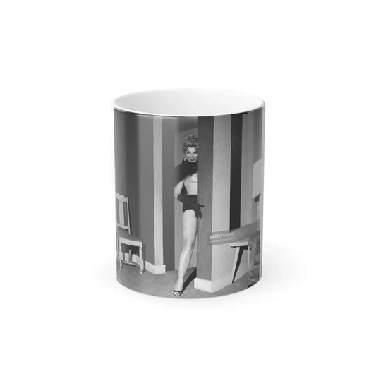 Barbara Nichols #364 (Vintage Female Icon) Color Changing Mug 11oz 11oz - Go Mug Yourself
