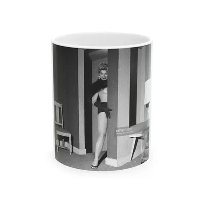 Barbara Nichols #364 (Vintage Female Icon) White Coffee Mug 11oz - Go Mug Yourself