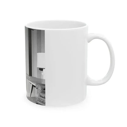 Barbara Nichols #364 (Vintage Female Icon) White Coffee Mug - Go Mug Yourself