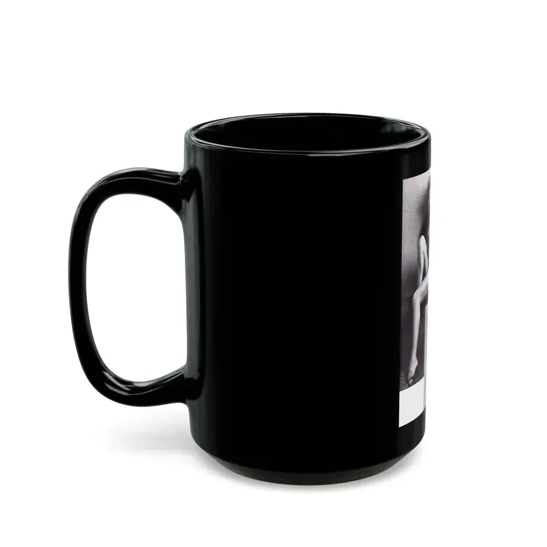 Barbara Nichols #367 (Vintage Female Icon) Black Coffee Mug - Go Mug Yourself