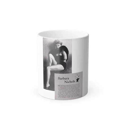 Barbara Nichols #367 (Vintage Female Icon) Color Changing Mug 11oz 11oz - Go Mug Yourself