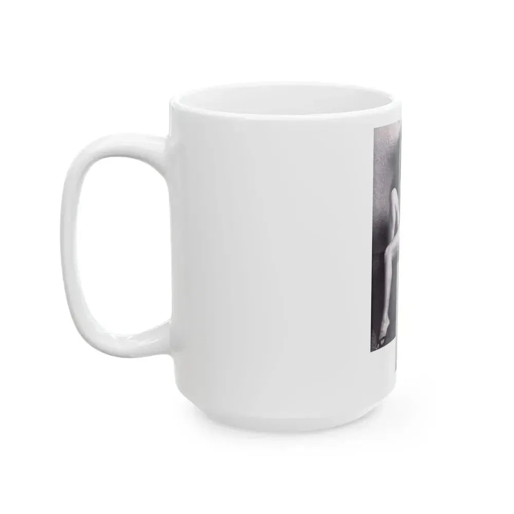 Barbara Nichols #367 (Vintage Female Icon) White Coffee Mug - Go Mug Yourself