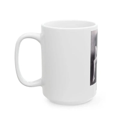 Barbara Nichols #367 (Vintage Female Icon) White Coffee Mug - Go Mug Yourself