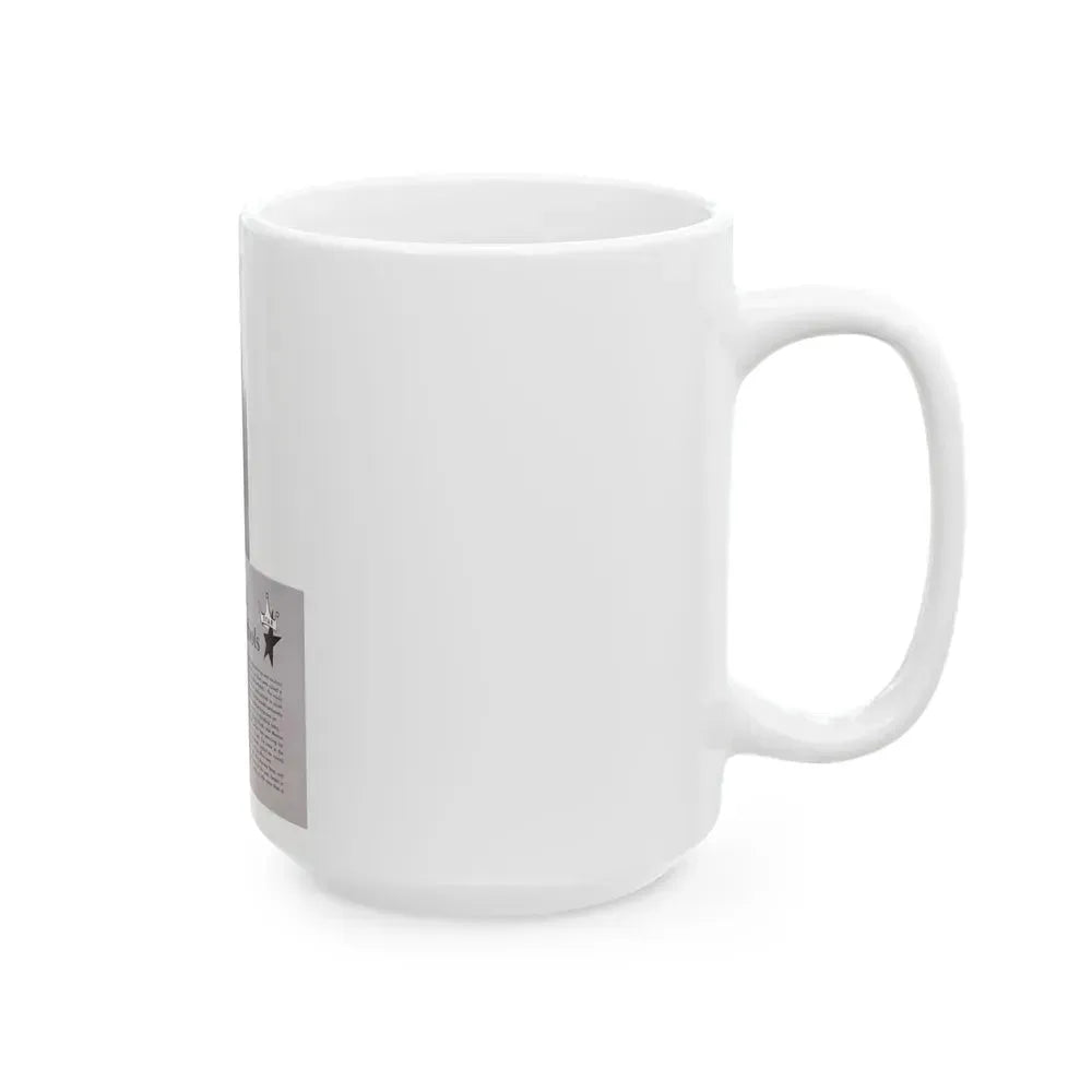 Barbara Nichols #367 (Vintage Female Icon) White Coffee Mug - Go Mug Yourself