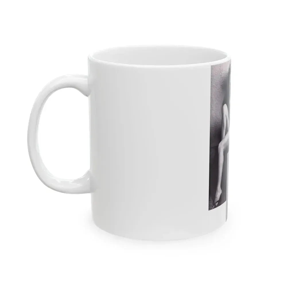 Barbara Nichols #367 (Vintage Female Icon) White Coffee Mug - Go Mug Yourself