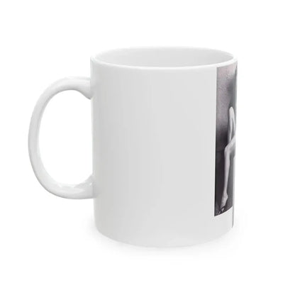 Barbara Nichols #367 (Vintage Female Icon) White Coffee Mug - Go Mug Yourself