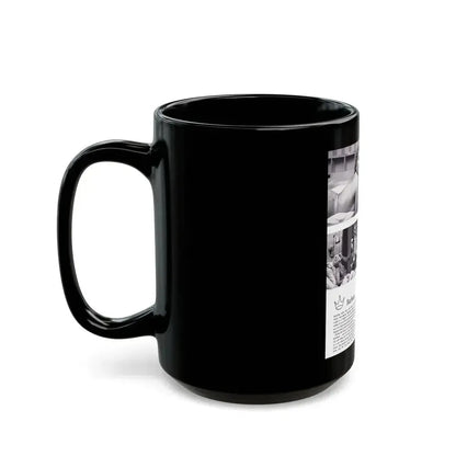 Barbara Nichols #368 (Vintage Female Icon) Black Coffee Mug - Go Mug Yourself