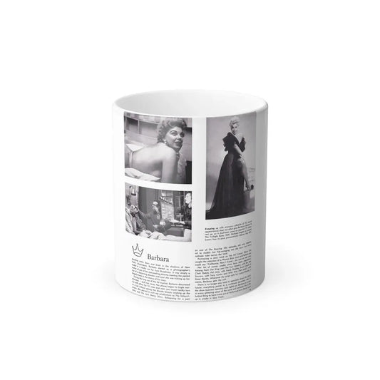 Barbara Nichols #368 (Vintage Female Icon) Color Changing Mug 11oz 11oz - Go Mug Yourself
