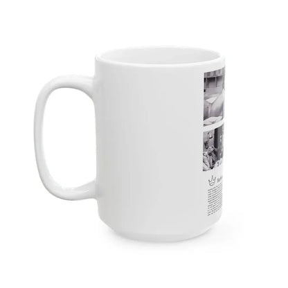 Barbara Nichols #368 (Vintage Female Icon) White Coffee Mug - Go Mug Yourself