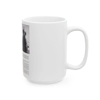 Barbara Nichols #368 (Vintage Female Icon) White Coffee Mug - Go Mug Yourself
