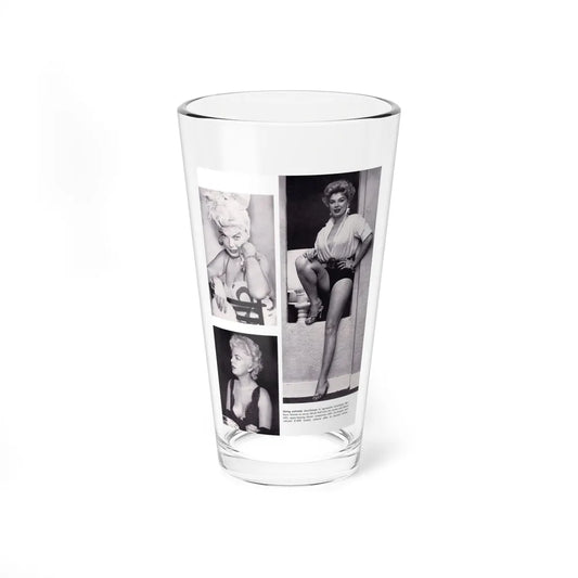 Barbara Nichols #369 (Vintage Female Icon) Pint Glass 16oz-16oz-Go Mug Yourself