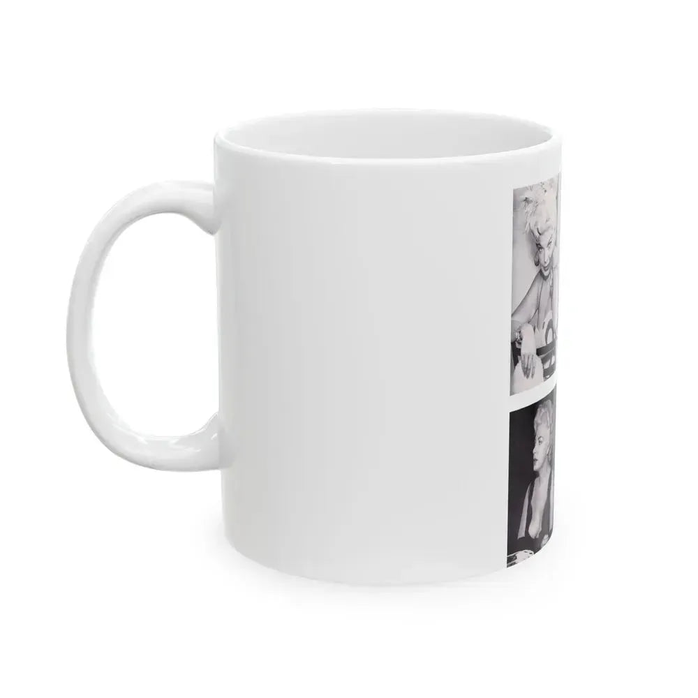 Barbara Nichols #369 (Vintage Female Icon) White Coffee Mug - Go Mug Yourself
