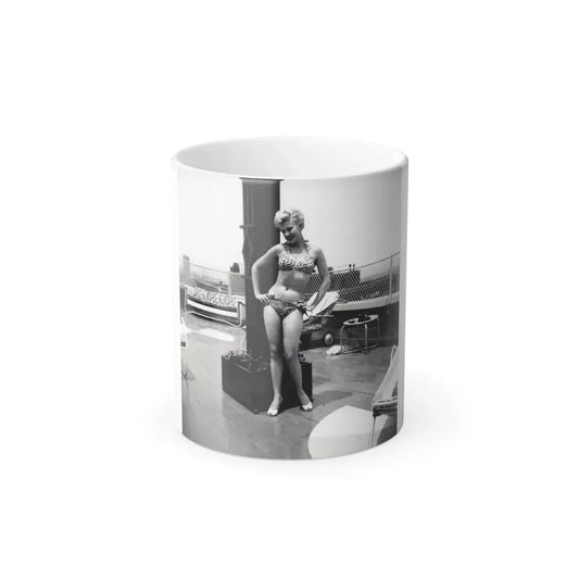 Barbara Nichols #372 (Vintage Female Icon) Color Changing Mug 11oz 11oz - Go Mug Yourself