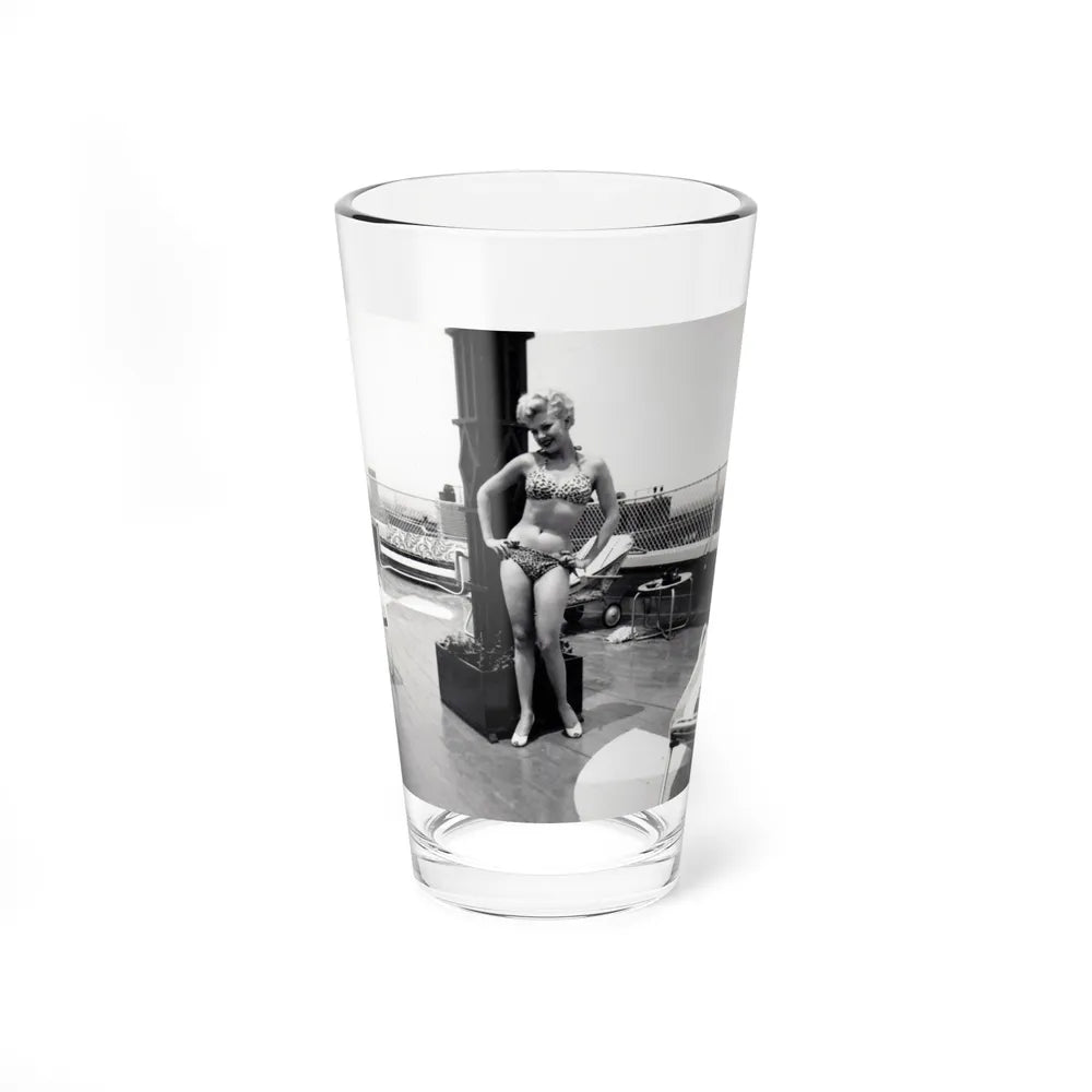 Barbara Nichols #372 (Vintage Female Icon) Pint Glass 16oz-16oz-Go Mug Yourself