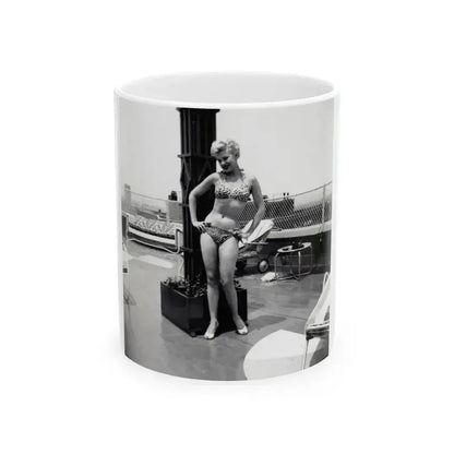 Barbara Nichols #372 (Vintage Female Icon) White Coffee Mug 11oz - Go Mug Yourself