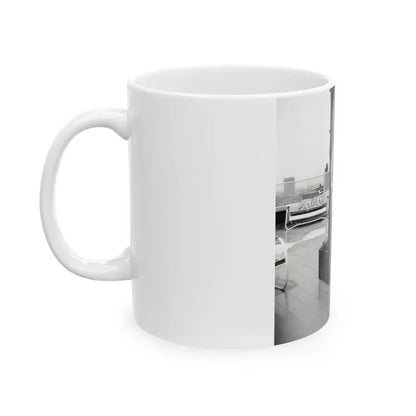 Barbara Nichols #372 (Vintage Female Icon) White Coffee Mug - Go Mug Yourself