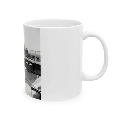 Barbara Nichols #372 (Vintage Female Icon) White Coffee Mug - Go Mug Yourself