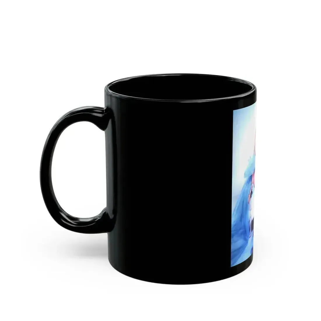 Barbara Nichols #376 (Vintage Female Icon) Black Coffee Mug - Go Mug Yourself