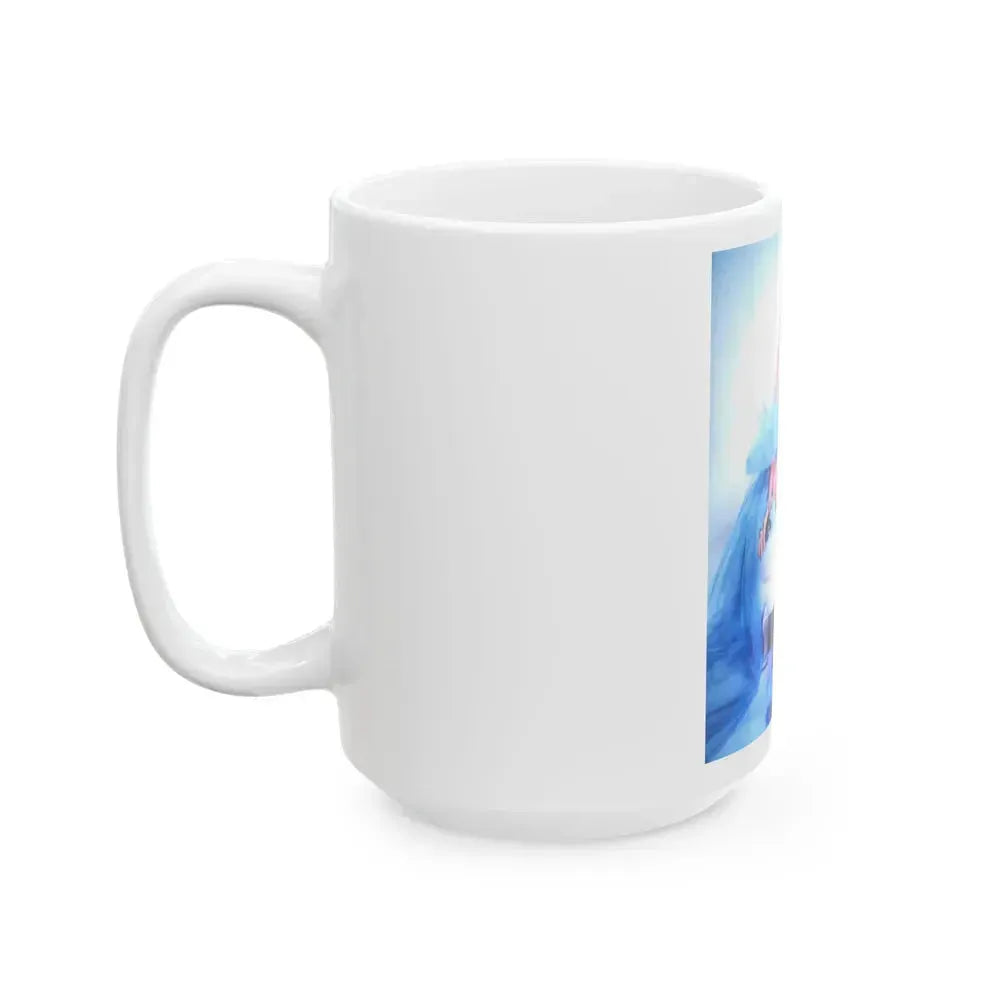 Barbara Nichols #376 (Vintage Female Icon) White Coffee Mug - Go Mug Yourself