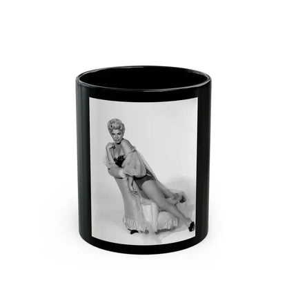 Barbara Nichols #378 (Vintage Female Icon) Black Coffee Mug 11oz - Go Mug Yourself