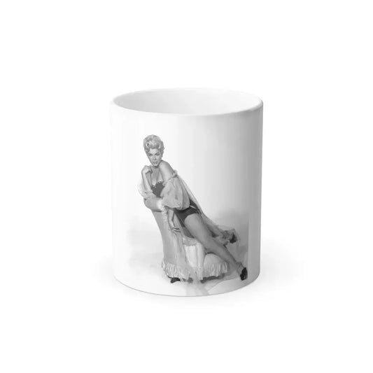 Barbara Nichols #378 (Vintage Female Icon) Color Changing Mug 11oz 11oz - Go Mug Yourself