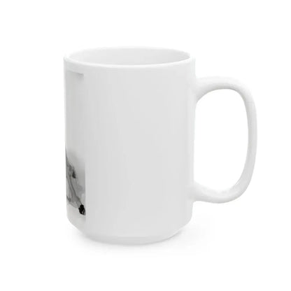 Barbara Nichols #378 (Vintage Female Icon) White Coffee Mug - Go Mug Yourself